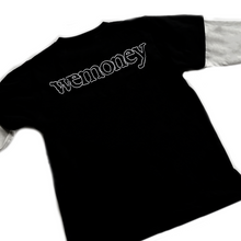 Load image into Gallery viewer, Double Layer Longsleeve (Black/White)